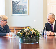 Ingrida &Scaron;imonytė, Gitanas Nausėda