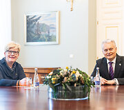 Ingrida &Scaron;imonytė, Gitanas Nausėda