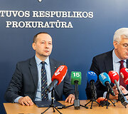 Saulius Briginas, Justas Laucius