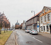 Griuvęs pastatas Nepriklausomybės a. 5