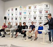 Spaudos konferencijos akimirka