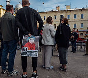 Protestas Luki&scaron;kių kalėjime