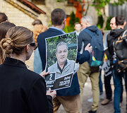 Protestas Luki&scaron;kių kalėjime