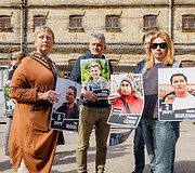 Protestas Luki&scaron;kių kalėjime