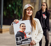 Protestas Luki&scaron;kių kalėjime