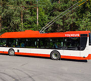 VVT pristato naujuosius troleibusus