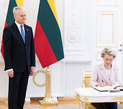 Gitanas Nausėda, Ursula von der Leyen