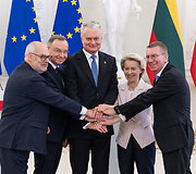 Alaras Karis, Andrzejus Duda, Gitanas Nausėda, Ursula von der Leyen, Edgaras Rinkevičius