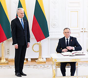 Gitanas Nausėda, Andrzejus Duda