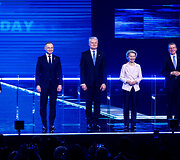 Yoko Alender, Andrzejus Duda, Gitanas Nausėda, Ursula von der Leyen, Edgaras Rinkevičius