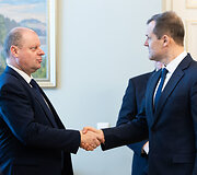 Saulius Skvernelis, Gintautas Paluckas