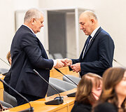 Susitikimo akimirkos