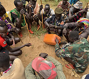 Toposa gentis, Pietų Sudanas
