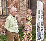 Benjaminas Ma&scaron;alaitis ir Rita Bieliauskaitė Vink&scaron;nupių dvaro sodyboje (Vilkavi&scaron;kio r.)