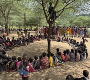 Larim gentis, Pietų Sudanas