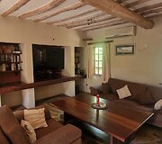 Mano nuomoti apartamentai Diani Biče, pasisėdėjimo ir kavos kambarys