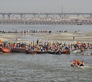 Kumbh Mela Indijoje &ndash; didžiausia pasaulyje &scaron;ventė