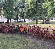 Dviračių instaliacija