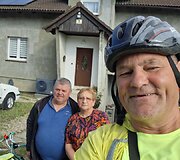 Su geradariais Adamu ir Malgorzata