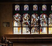 &bdquo;Ekrano&ldquo; kultūros namų vitražai