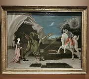 Paolo Uccello, &bdquo;&Scaron;ventasis Jurgis ir drakonas&ldquo;, apie 1470 m.