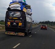 Autobuso svorio centras Kenijoje būna auk&scaron;čiau