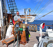 Mindaugo Petrausko kelionė norvegi&scaron;ku burlaiviu