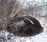 Bunkerio liekanos &ndash; gofruota skarda