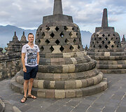 Borobuduro &scaron;ventykla au&scaron;tant (Java, Indonezija)