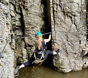 Via Ferrata virš Vltavos upės