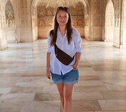 Dalia Smagurauskaitė lankosi Indijoje