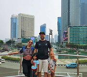 Edgaro Valučio gyvenimas Indonezijoje