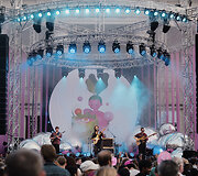 Vilniaus šaltibarščių festivalio koncerto akimirka 