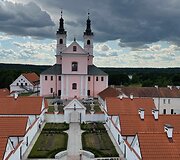 Vaizdas į Vygrių vienuolyną