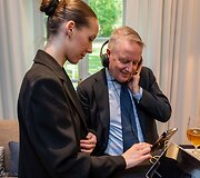 Disidentų turo pristatymas Nyderlandų Karalystės ambasadoje