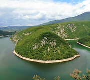 Patvenktinis Jablanicos ežeras Bosnijoje ir Hercegovinoje
