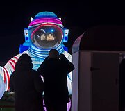  Pakruojo dvaro žiemos festivalio &bdquo;Besmegenių vestuves&ldquo; atidarymas
