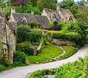 Bibury kaimas, Anglija