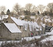 Bibury kaimas, Anglija