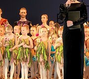 Pauliaus ir Linos Bagdanavičių dukros Paulinos debiutas operos ir baleto teatre