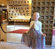 Pauliaus ir Linos Bagdanavičių dukros Paulinos debiutas operos ir baleto teatre