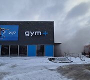 Gaisras Marijampolės sporto klube