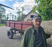 Viesulo nusiaubtas Antanavo dvaro parkas