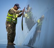 &Scaron;iauliuose nusileido NATO žvalgybiniai lėktuvai