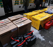 &bdquo;Stiprūs kartu&ldquo; dalija humanitarinę pagalbą Lvive