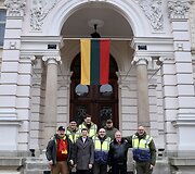 &bdquo;Stiprūs kartu&ldquo; dalija humanitarinę pagalbą Lvive
