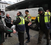 &bdquo;Stiprūs kartu&ldquo; dalija humanitarinę pagalbą Lvive