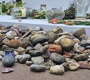 Žydų žudynių vieta Pivonijos &scaron;ile