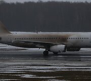 Vilniaus oro uoste nuo tako nuslydo lėktuvas