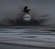 Vilniaus oro uoste nuo tako nuslydo lėktuvas